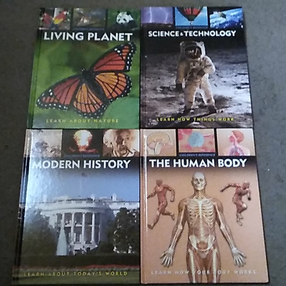4 Children's reference books